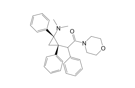 (2-Dimethylamino-cis-1,2-diphenylcyclopropyl)phenylacetomorpholine