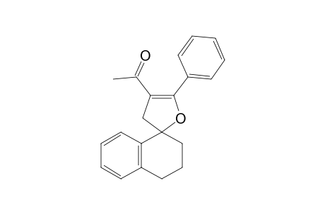 4-Acetyl-5-phenylspiro[furan-2(3H)-,1'-(1',2',3',4'-tetrahydronaphthalene)]