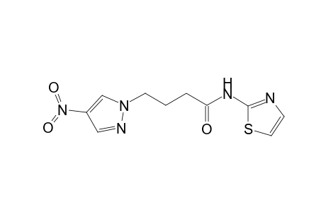 4-(4-nitro-1H-pyrazol-1-yl)-N-(1,3-thiazol-2-yl)butanamide