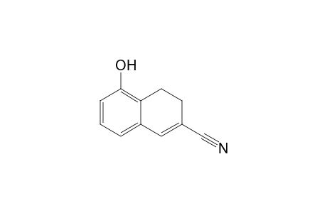 5-Hydroxy-3,4-dihydronaphthalene-2-carbonitrile