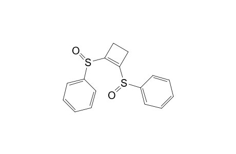 1,2-bis[phenylsulfinyl]-1-cyclobutene