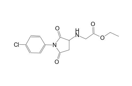 ethyl {[1-(4-chlorophenyl)-2,5-dioxo-3-pyrrolidinyl]amino}acetate
