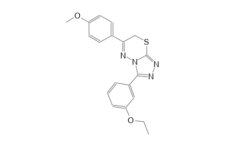 3-(3-ethoxyphenyl)-6-(4-methoxyphenyl)-7H-[1,2,4]triazolo[3,4-b][1,3,4]thiadiazine