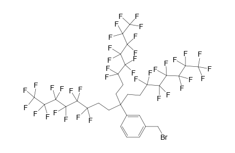 m-Tris(3,3,4,4,5,5,6,6,7,7,8,8,8-Tridecafluorooctyl)methyl]benzyl bromide
