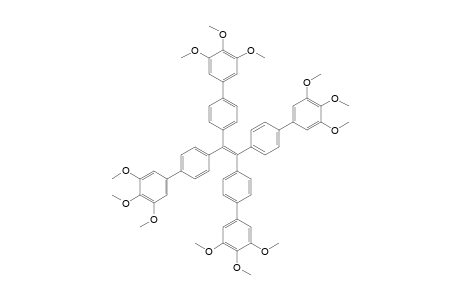 1,2,3-trimethoxy-5-[4-[1,2,2-tris[4-(3,4,5-trimethoxyphenyl)phenyl]vinyl]phenyl]benzene