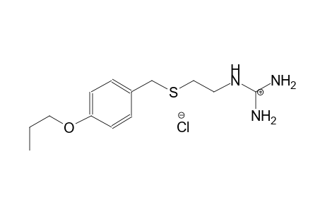 amino((2-((4-propoxybenzyl)thio)ethyl)amino)methaniminium chloride