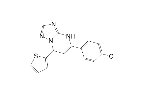 5-(4-chlorophenyl)-7-(2-thienyl)-4,7-dihydro[1,2,4]triazolo[1,5-a]pyrimidine
