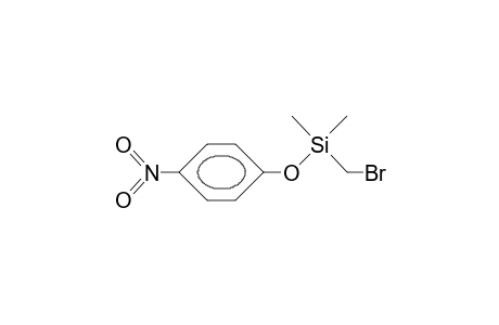 (4-Nitrophenoxy)-bromomethyl-dimethyl-silane