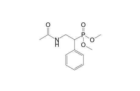 Dimethyl 2-(N-Acetylamino)-1-phenylethylphosphonate