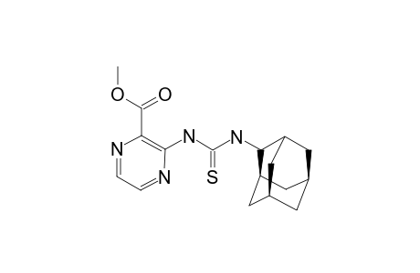 METHYL-3-(3-ADAMANTYLTHIOUREIDO)-2-PYRAZINECARBOXYLATE