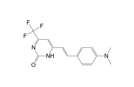 4-{(E)-2-[4-(dimethylamino)phenyl]ethenyl}-6-(trifluoromethyl)-2(3H)-pyrimidinone