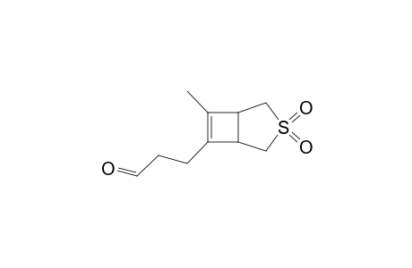 3-Thiabicyclo[3.2.0]hept-6-ene-6-propanal, 7-methyl-, 3,3-dioxide, (.+-.)-