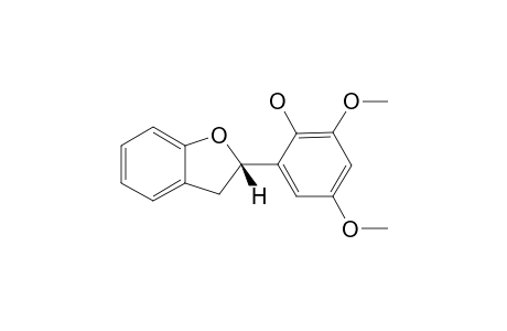 BAUHIBENZOFURIN_A;2-(2,3-DIHYDROBENZOFURAN-2-YL)-4',6'-DIMETHOXYPHENOL