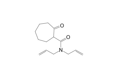 N,N-Diallyl-2-oxocycloheptane-1-carboxamide