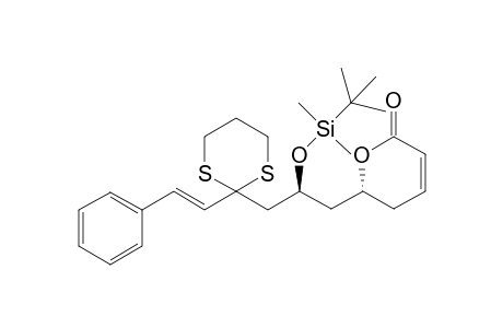 (5R,7S)-7-(tert-Butyldimethylsiloxy)-9-deoxo-9-(1,3-dithian-2-yl)kurzilactone