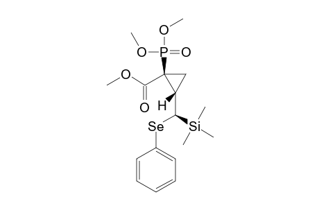 METHYL-R-1-(DIMETHOXYPHOSPHORYL)-C-2-[(PHENYLSELENO)-(TRIMETHYLSILYL)-METHYL]-1-CYCLOPROPANECARBOXYLATE