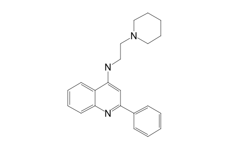 2-Phenyl-N-(2-(piperidin-1-yl)ethyl)quinolin-4-amine