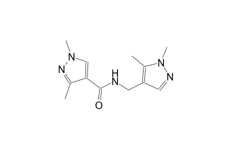 N-[(1,5-dimethyl-1H-pyrazol-4-yl)methyl]-1,3-dimethyl-1H-pyrazole-4-carboxamide