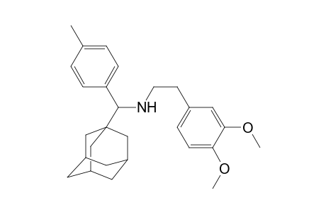 N-(alpha-Adamant-1-yl-4-methylbenzyl)-3,4-dimethoxyphenethylamine