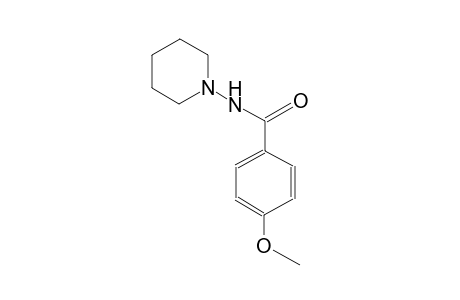 4-methoxy-N-(1-piperidinyl)benzamide