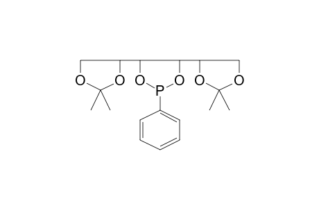 1,3,2-Dioxaphospholan, trans-4,5-bis(2,2-dimethyl-1,3-dioxolan-4-yl)-2-phenyl-