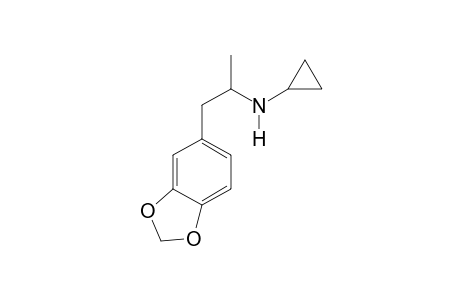 N-Cyclopropyl-3,4-methylenedioxyamphetamine