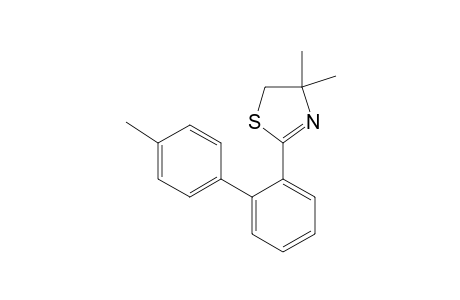 O-[2-(4,4-DIMETHYL-DELTA2-THIAZOLINYL)]-(PARA-TOLYL)-BENZENE