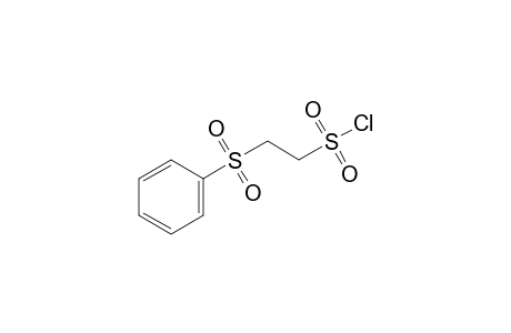 2-(phenylsulfonyl)ethanesulfonyl chloride