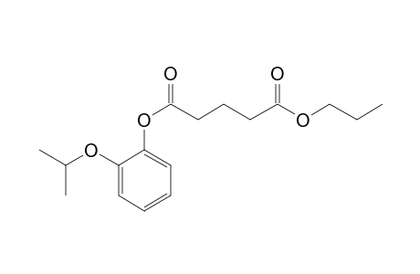 Glutaric acid, 2-isopropoxyphenyl propyl ester