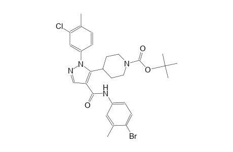 1-piperidinecarboxylic acid, 4-[4-[[(4-bromo-3-methylphenyl)amino]carbonyl]-1-(3-chloro-4-methylphenyl)-1H-pyrazol-5-yl]-, 1,1-