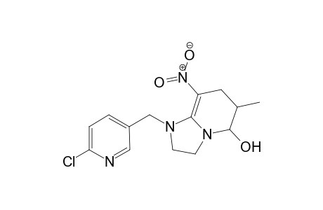 1-((6-chloropyridin-3-yl)methyl)-6-methyl-8-nitro-1,2,3,5,6,7-hexahydroimidazo[1,2-a]pyridine-5-ol