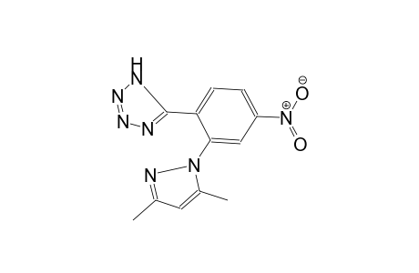 1H-tetrazole, 5-[2-(3,5-dimethyl-1H-pyrazol-1-yl)-4-nitrophenyl]-