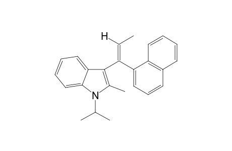 1-iso-Propyl-2-methyl-3-(1-naphthyl-1-propen-1-yl)-1H-indole II