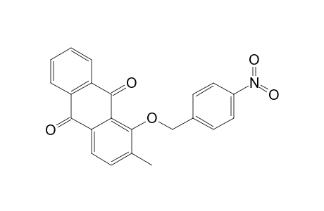 9,10-Anthracenedione, 2-methyl-1-[(4-nitrophenyl)methoxy]-