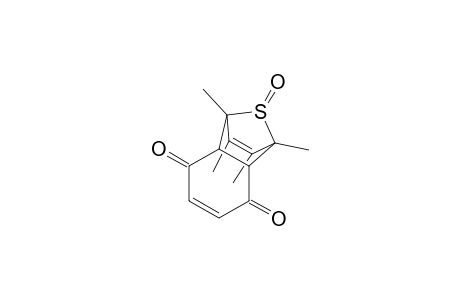1,8,9,10-Tetramethyl-11-thiatricyclo[6.2.1.0(2,7)]undeca-4,9-diene-3,6-dione 11-oxide