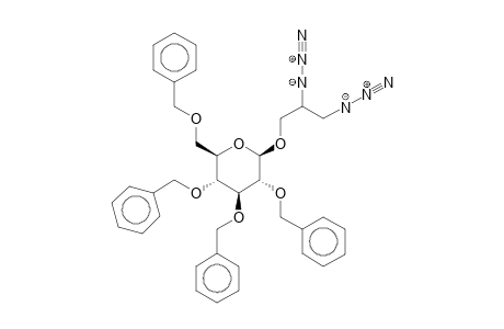 (1,2-Diazido-prop-3-yl)-2,3,4,6-tetra-O-benzyl-b-d-glucopyranoside