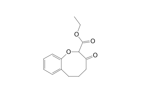 2H-1-Benzoxocin-2-carboxylic acid, 3,4,5,6-tetrahydro-3-oxo-, ethyl ester
