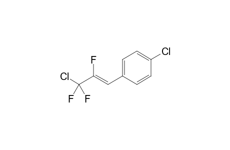 1-Chloranyl-4-[(Z)-3-chloranyl-2,3,3-tris(fluoranyl)prop-1-enyl]benzene