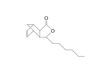 exo-5-Hexyl-4-oxa-tricyclo(5.2.1.0/2,6/)dec-8-en-3-one