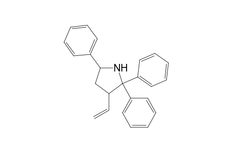 Pyrrolidine, 3-ethenyl-2,2,5-triphenyl-