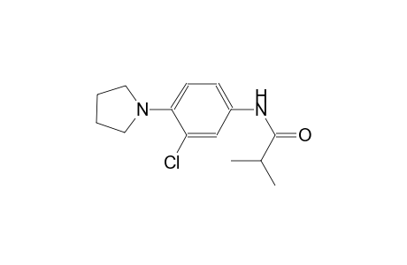 propanamide, N-[3-chloro-4-(1-pyrrolidinyl)phenyl]-2-methyl-