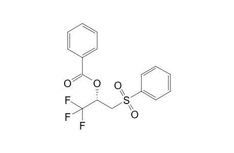 (S)-2-Benzoyloxy-3,3,3-trifluoropropylphenylsulfone