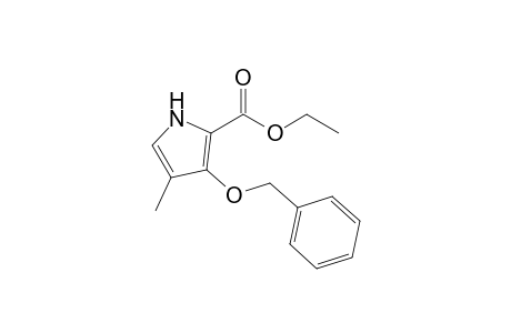 Ethyl 3-benzyloxy-4-methyl-1H-pyrrole-2-carboxylate