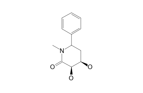 3,4-DIHYDROXY-N-METHYL-6-PHENYLPIPERIDINE-2-ONEPHENYLISOXAZOLIDINE1