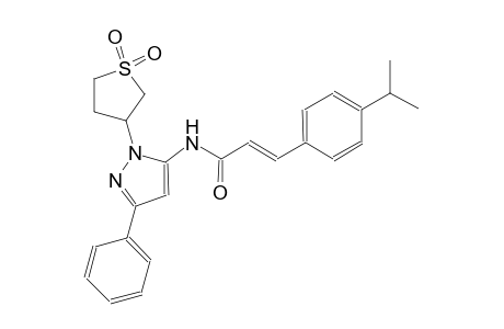 2-propenamide, 3-[4-(1-methylethyl)phenyl]-N-[3-phenyl-1-(tetrahydro-1,1-dioxido-3-thienyl)-1H-pyrazol-5-yl]-, (2E)-