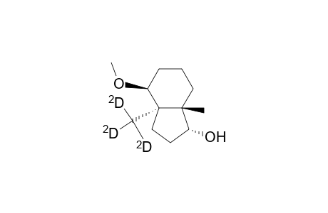 1H-Inden-1-ol, octahydro-4-methoxy-7a-methyl-3a-(methyl-D3)-, (1.alpha.,3a.alpha.,4.beta.,7a.beta.)-