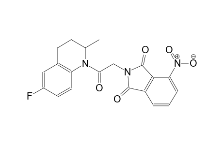 2-[2-(6-fluoro-2-methyl-3,4-dihydro-1(2H)-quinolinyl)-2-oxoethyl]-4-nitro-1H-isoindole-1,3(2H)-dione