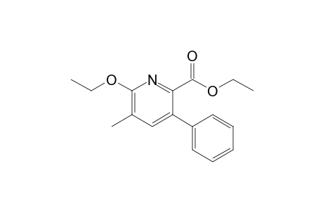 Ethyl 6-ethoxy-5-methyl-3-phenyl-2-pyridinecarboxylate