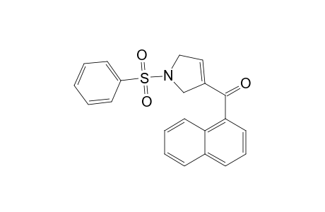 1-Naphthyl[1-(phenylsulfonyl)-2,5-dihydro-1H-pyrrol-3-yl]methanone