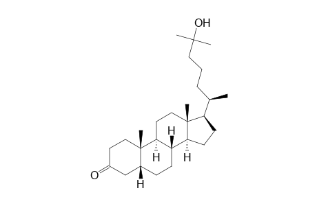 Cholestan-3-one, 25-hydroxy-, (5.beta.)-